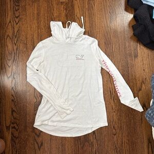 Vineyard Vines White Long Sleeve Hoodie